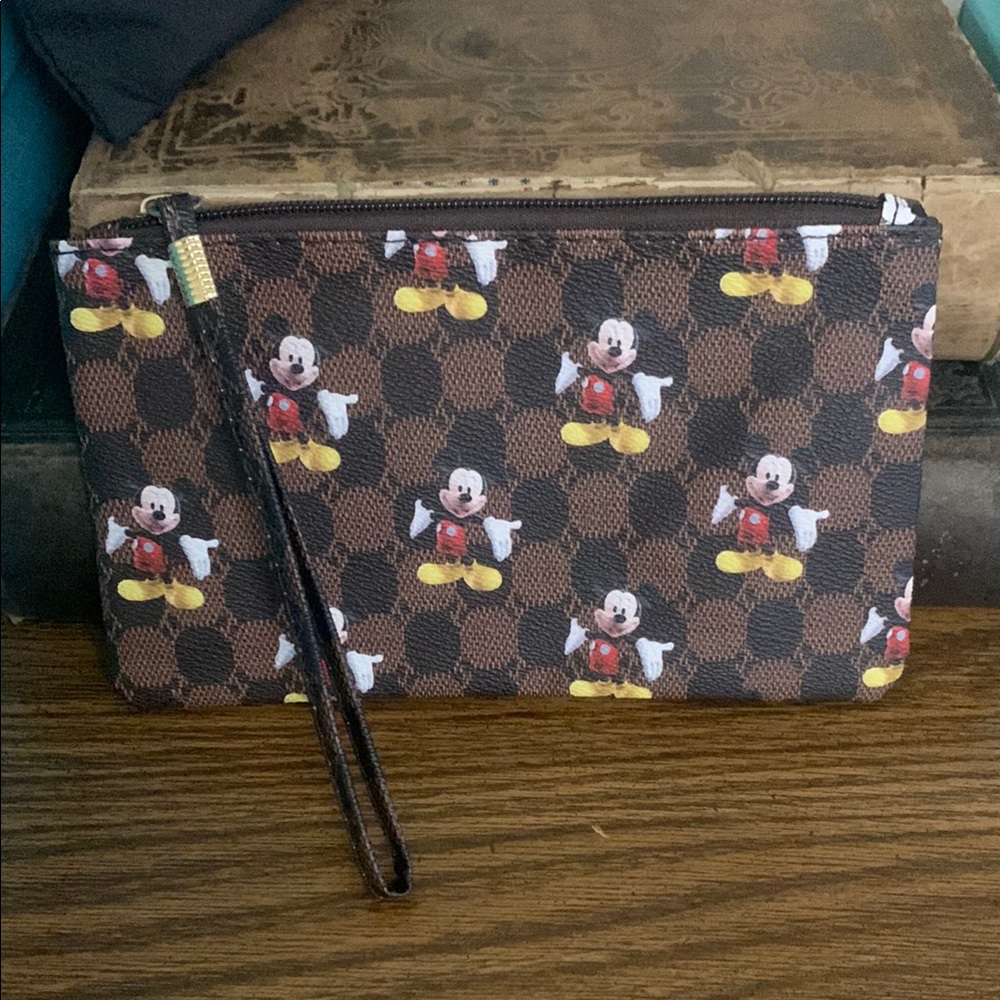 Disney Brown Mickey Mouse bag new 429